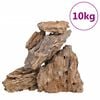 vidaXL Piedras de drag&oacute;n mezcla de colores 10 kg 10-30 cm