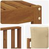 vidaXL Conjunto de sof&aacute;s de exterior con coj&iacute;n 11 pcs Natural y Beige