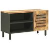 vidaXL Armarios de Almacenamiento Natural 80 x 33 x 46 cm