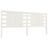 vidaXL Cabecero madera maciza de pino blanco 186x4x100 cm