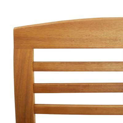 vidaXL Juego de muebles de jardín 4 piezas madera de acacia maciza