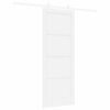 vidaXL Puerta Corredera ORKDAL 78 x 202 cm Madera de pino macizo