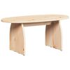 vidaXL Mesa de Café Marrón 80 x 40 x 35 cm Madera de pino macizo
