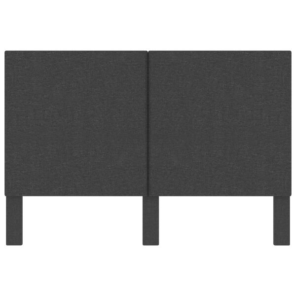 vidaXL Cabecero de tela gris oscuro 180x200 cm
