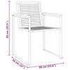 vidaXL Conjunto de Comedor de Jard&iacute;n 7 pcs Madera de teca maciza