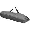 vidaXL Carpa para ducha/WC/vestidor gris