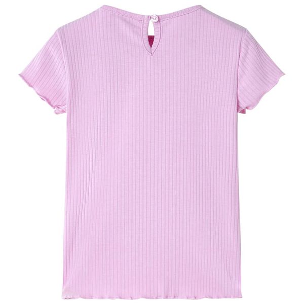 Camiseta infantil rosa claro 104