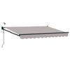 vidaXL Toldo Retr&aacute;ctil El&eacute;ctrico Gris Claro 2,5 x 2 m