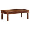vidaXL Mesa de centro de madera maciza 110x60x40 cm acacia