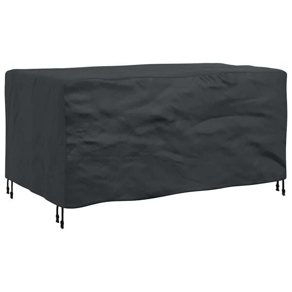 vidaXL Funda para muebles Liso Negro 150 x 90 x 75 cm 600D