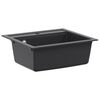 vidaXL Fregadero de cocina de un seno Granito 60 x 51 x 30,5 cm