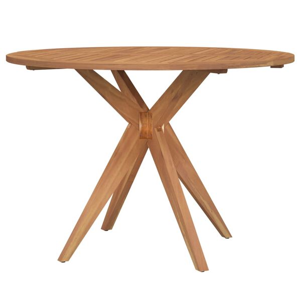 vidaXL Juego de comedor de jard&iacute;n 5 piezas madera maciza de acacia