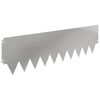 vidaXL Borde de C&eacute;sped 20 pcs metal