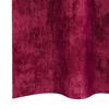 vidaXL Cortinas de Terciopelo 2 pcs Rojo vino 260 x 140 cm Terciopelo