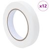 vidaXL Cintas de Enmascarar para Pintores 12 pcs 19mm x 50m Papel