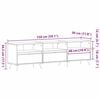 vidaXL Gabinete de TV Roble artisan 150 x 30 x 44,5 cm