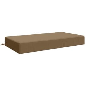 vidaXL Almohada para el asiento SOEST 100% Poli&eacute;ster Topo
