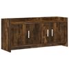 vidaXL Mueble de TV 102 x 33 x 47 cm Roble Ahumado