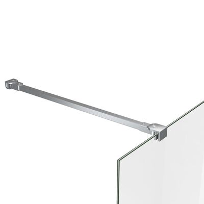 vidaXL Brazo de soporte para mampara de ducha acero inoxidable 57,5 cm