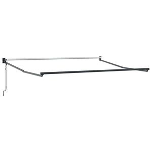 vidaXL Electric Awning Frame 3 x 2,5 m Gris antracita