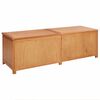 vidaXL Caja de Almacenamiento 150 x 45 x 45 cm Madera de Roble S&oacute;lido