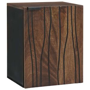 vidaXL Gabinete de Lavabo para Ba&ntilde;o Nogal 38 x 33,5 x 48 cm