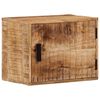 vidaXL Mesita de noche de pared madera maciza de acacia 40x30x25 cm
