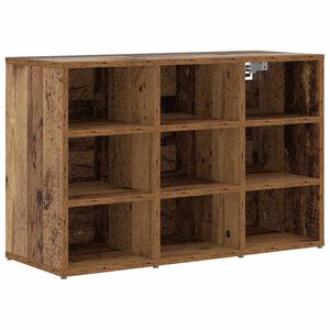 vidaXL Armario Zapatero 77,5 x 30 x 51 cm Madera de ingenier&iacute;a