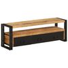 vidaXL Mueble de TV madera maciza de mango 120x30x40 cm