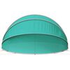 vidaXL Cúpula para piscina Manual Verde 430 x 430 x 210 cm