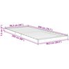 vidaXL Estructura de Cama de Suelo Sonoma 100 x 200 cm