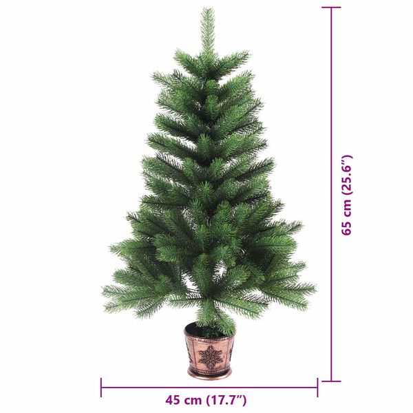 vidaXL &Aacute;rbol de Navidad con 150 LED con soporte Verde 65 cm PE