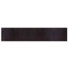 vidaXL Alfombra rectangular bamb&uacute; marr&oacute;n oscuro 100x500 cm