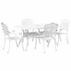 vidaXL Conjunto de Comedor de Jard&iacute;n 5 pcs Aluminio