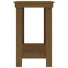 vidaXL Banco de trabajo madera maciza de pino marr&oacute;n miel 110x50x80 cm