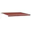 vidaXL Toldo retr&aacute;ctil Naranja y Marr&oacute;n 450 x 300 x 165 cm
