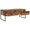 vidaXL Mesa de Caf&eacute; Madera Vieja 100 x 46 x 40 cm Madera contrachapada