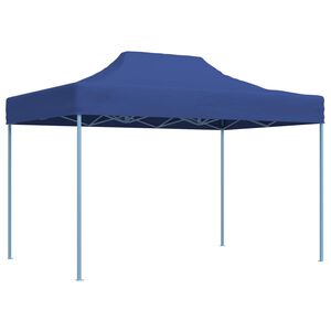 vidaXL Carpa de Fiesta Azul 280 x 410 x 315 cm Tela Oxford