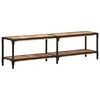vidaXL Mueble de TV madera maciza de mango 150x30x41 cm