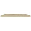 vidaXL Estante estanter&iacute;a 8 uds contrachapada roble Sonoma 60x20x1,5cm