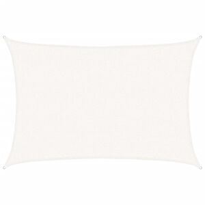 vidaXL Toldo de vela HDPE blanco 160 g/m&sup2; 2,5x3,5 m