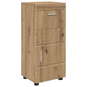 vidaXL Juego de Muebles de Ba&ntilde;o TULUM Roble artisan 37 x 31,5 x 82 cm