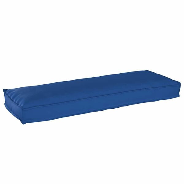 vidaXL Coj&iacute;n Azul Royal 120 x 40 x 8 cm Tela Oxford