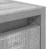 vidaXL Mesillas de noche de pared 2 uds gris Sonoma 38x34x40 cm