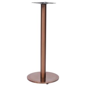 vidaXL Pata de mesa de bistr&oacute; acero inoxidable dorado &Oslash;45x107 cm