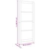 vidaXL Puerta Interior ORKDAL Marrón 86 x 211 cm