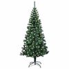 vidaXL &Aacute;rbol de Navidad Artificial Preiluminado Verde 120 cm