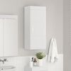 vidaXL Armario de pared para ba&ntilde;o con estante TULUM 37 x 24,5 x 86 cm