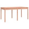 vidaXL Juego de comedor para jard&iacute;n 7 pzas madera maciza abeto Douglas