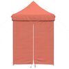 vidaXL Carpa de Fiesta Terracota 200 x 200 x 306 cm Tela Oxford